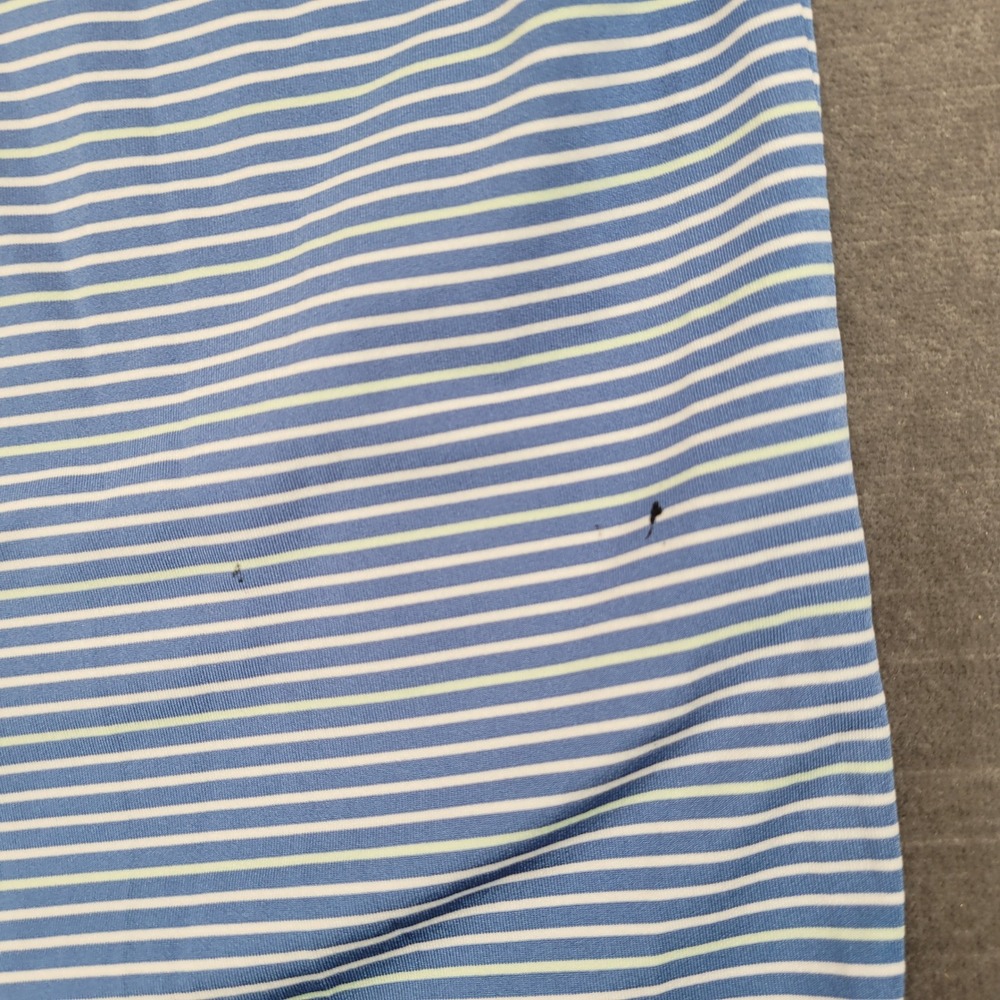 Vineyard Vines Shirt Womens Polo Striped Golf Athletic Short Sleeve Blue Size XS - Picture 12 of 12